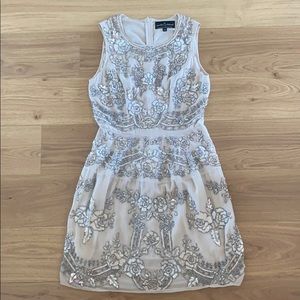 Gorgeous embroidery rose dress